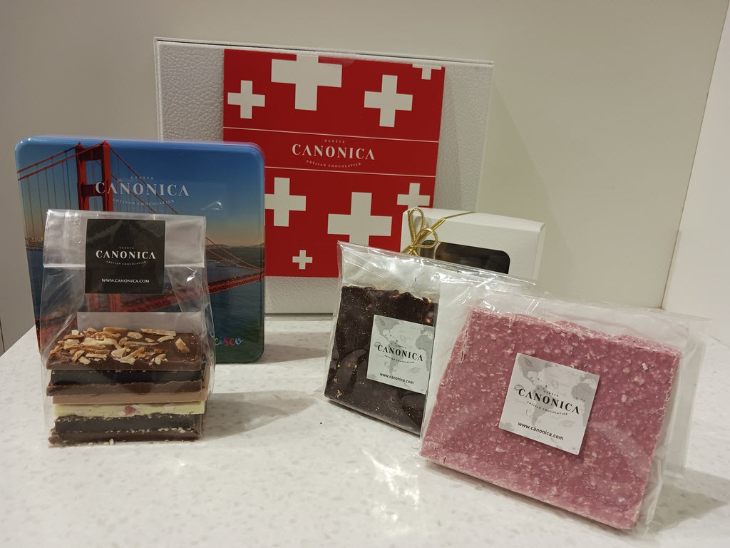 Premier Luxury Chocolate Gift Basket Canonica Swiss Artisan